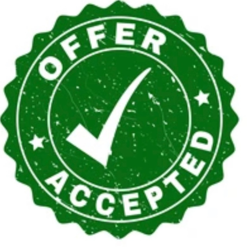 Most offers accepted within reason